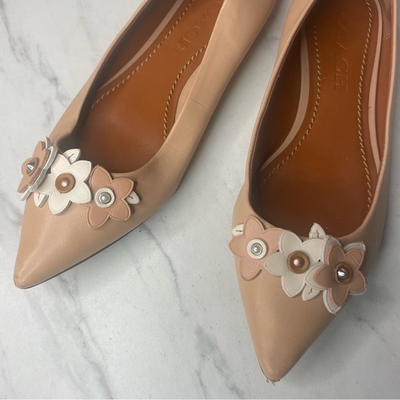 Coach Leather Floral flats - Picture 8 of 8
